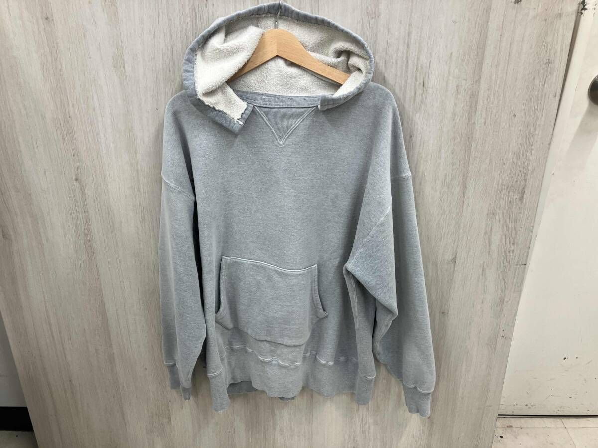 NEW MANUAL パーカー　♯027 AFTER HOODIE HEATHER GREEN サイズXL
