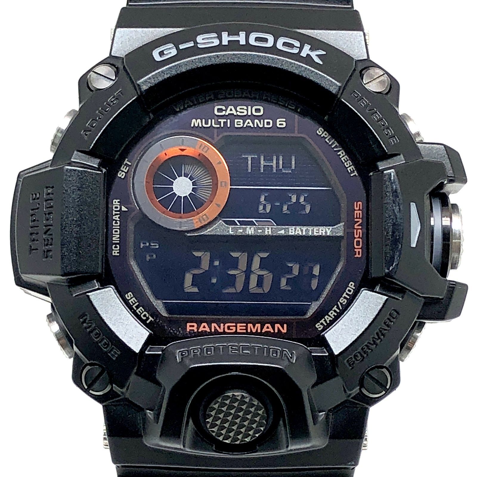 G-SHOCK ジーショック GW-9400BJ-1 RANGEMAN レンジマン 電波ソーラー トリプルセンサー搭載 LEDライト 2013年9月発売