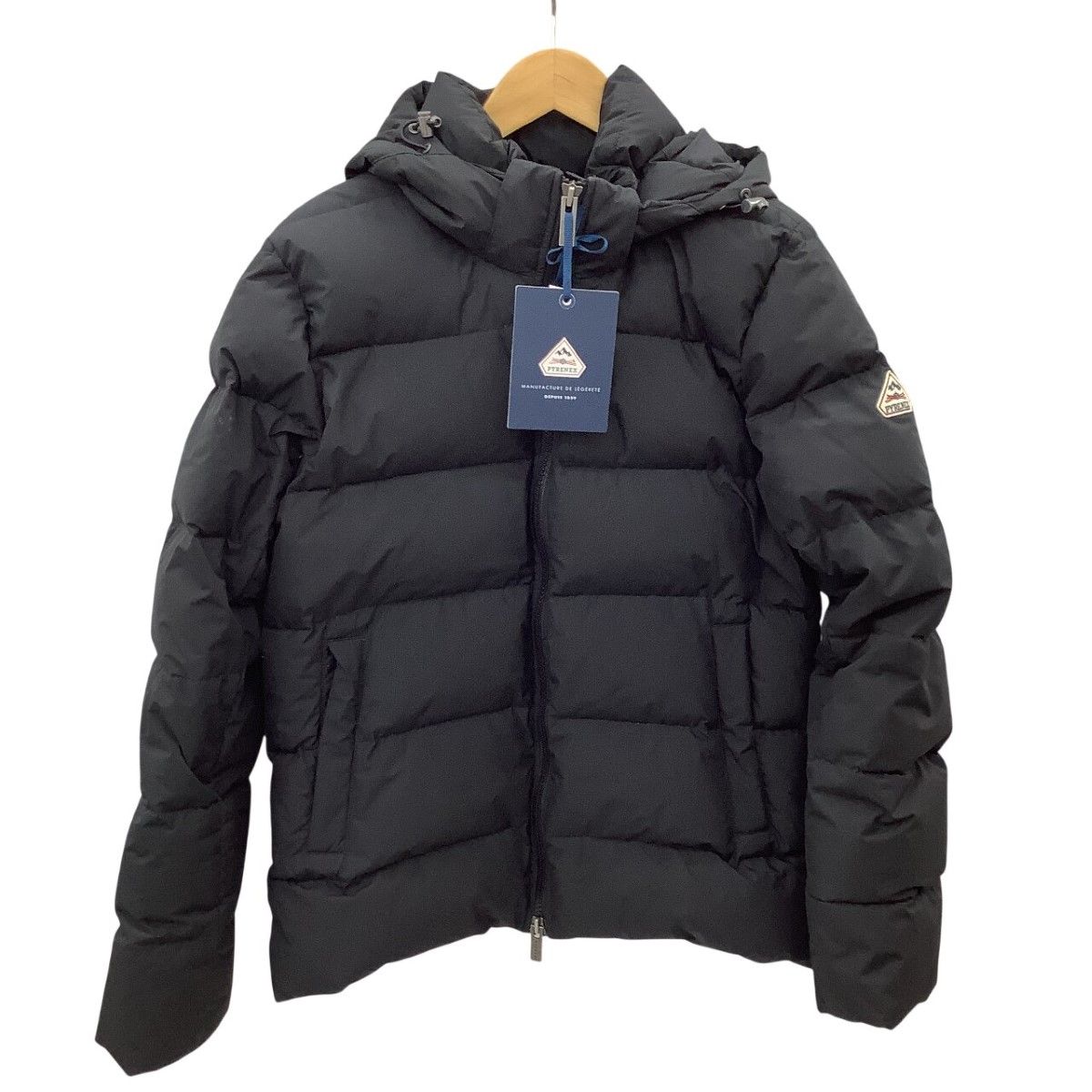 PYRENEX ピレネックス 未使用 タグ付き メンズ ダウンジャケット SIZE M spoutnic mini ripstop 2 ブラック