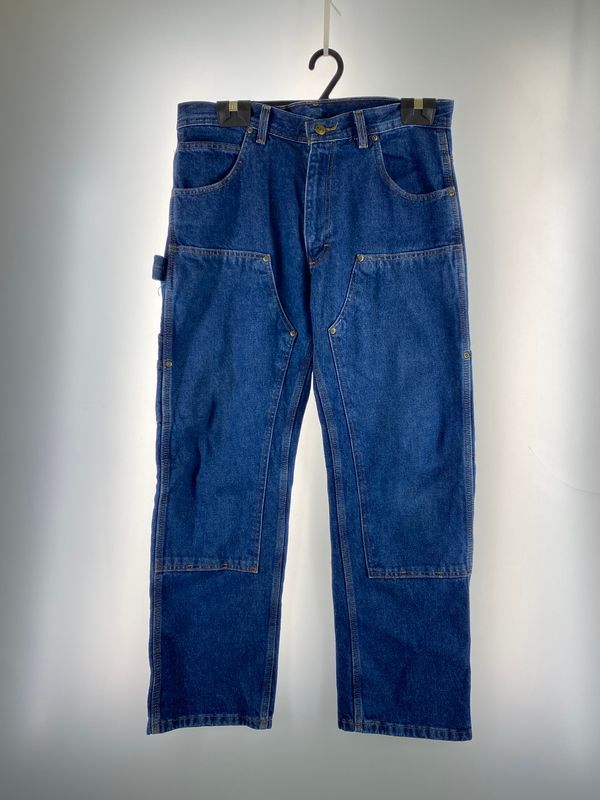 KEY キー DENIM PANTS メキシコ製 ダブルニーぺインター デニムパンツ ボトムス 【157-260626-yn-31-min】