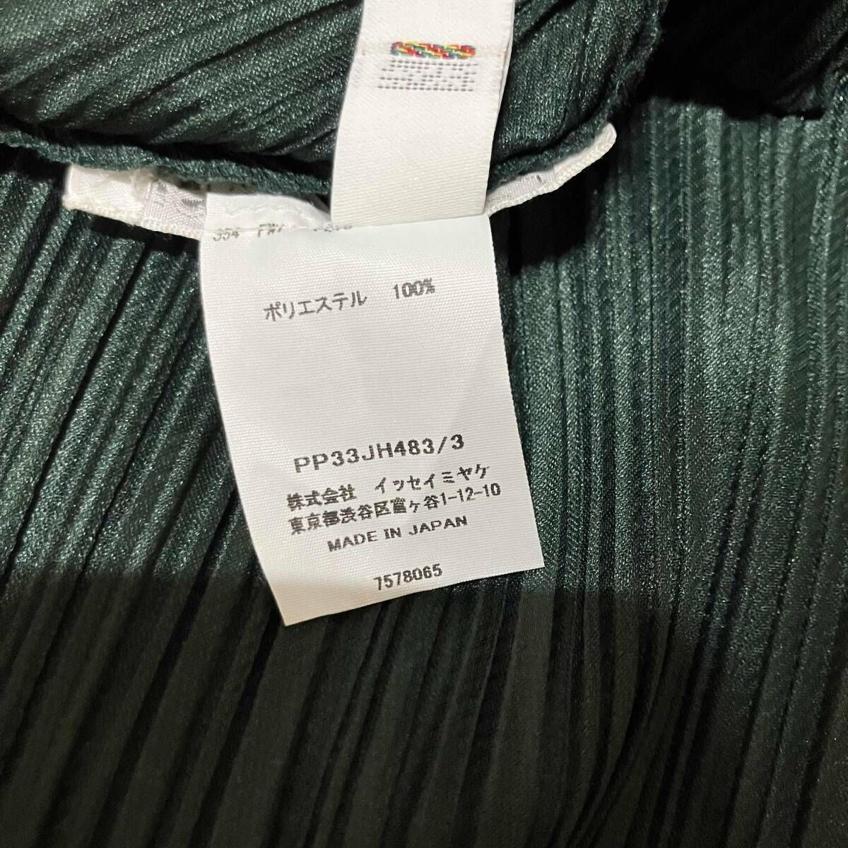 23aw PLEATS PLEASE PALM 変形 プリーツ ワンピース 半袖ワンピース