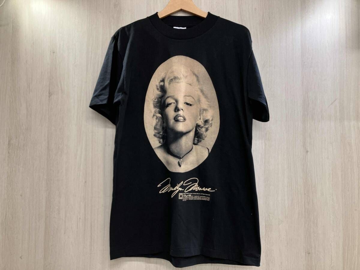 夏 All Sport オールスポーツ 半袖Tシャツ マリリンモンロー ヴィンテージ Mサイズ 黒