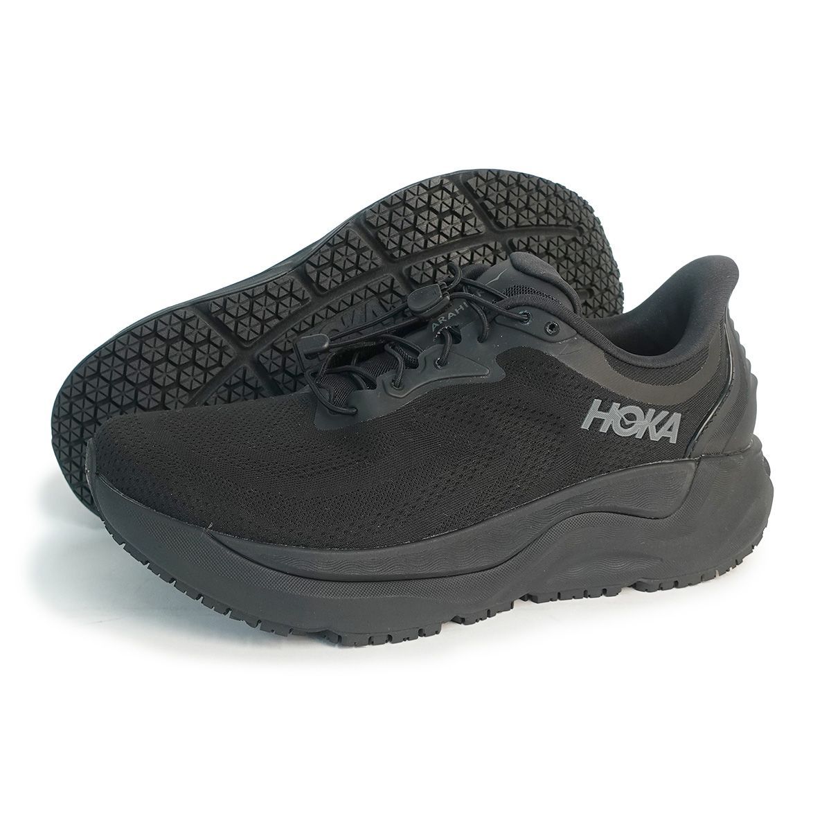 新品 HOKA ホカ メンズ スニーカー アラヒ SR 1168712-BBLC ブラック