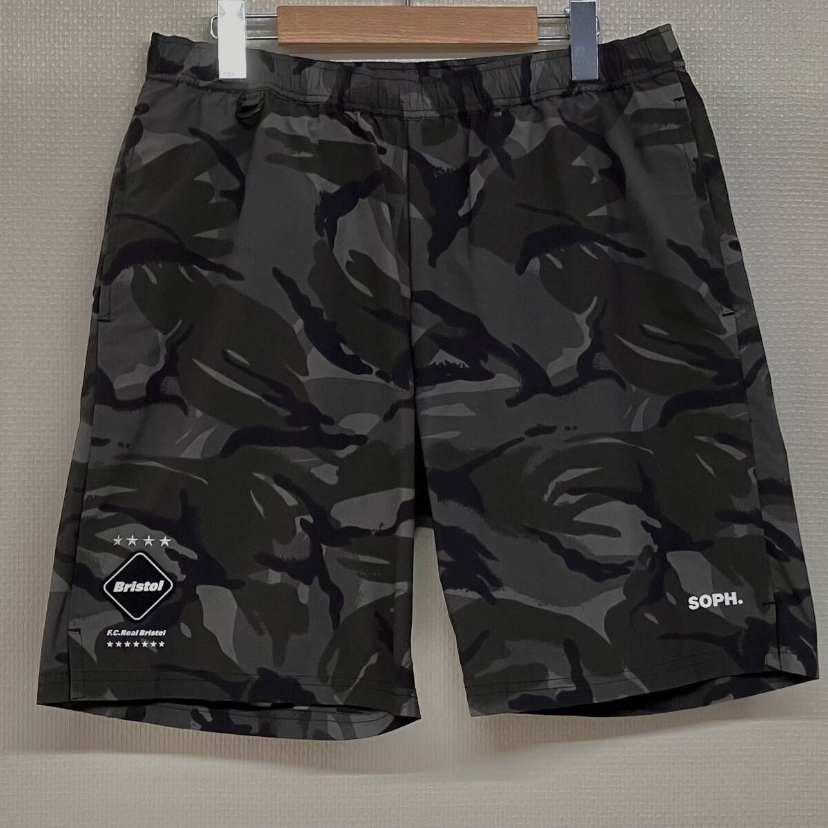 F.C.R.B.(F.C.Real Bristol) 22SS/PRACTICE SHORTS 迷彩柄 ナイロン