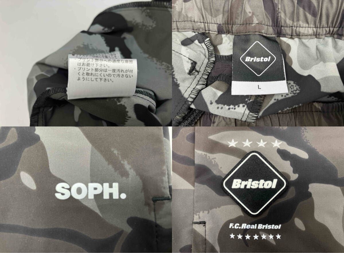 F.C.R.B.(F.C.Real Bristol) 22SS/PRACTICE SHORTS 迷彩柄 ナイロン