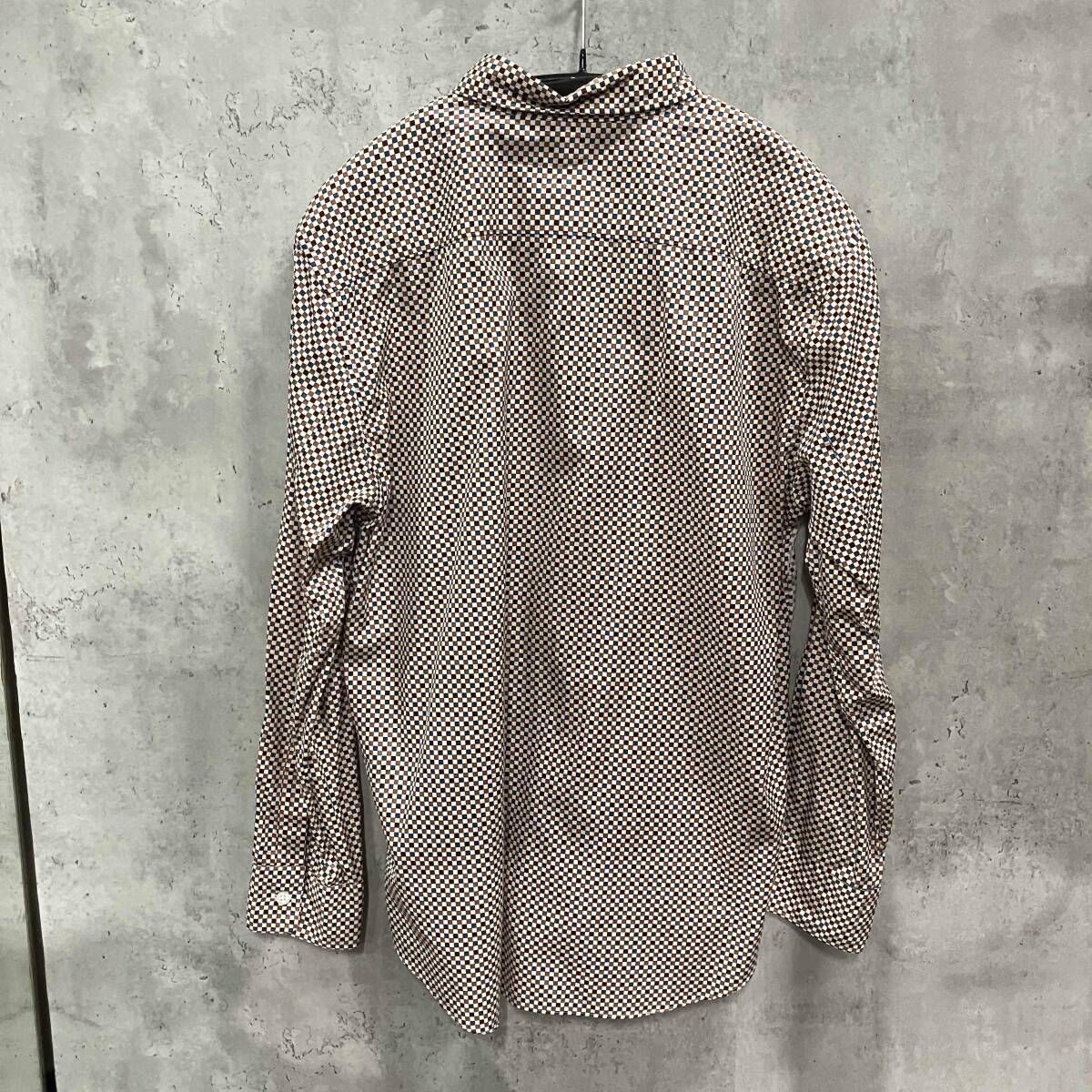 01AW COMME DES GARÇONS HOMME PLUS サイケ期 モザイクチェックシャツ