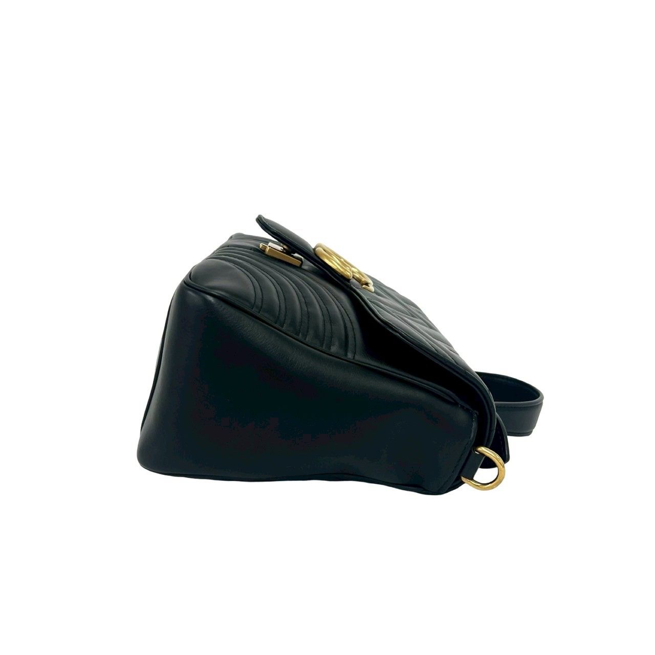 極 美品 袋付き GUCCI グッチ GG マーモント レザー 本革 2way
