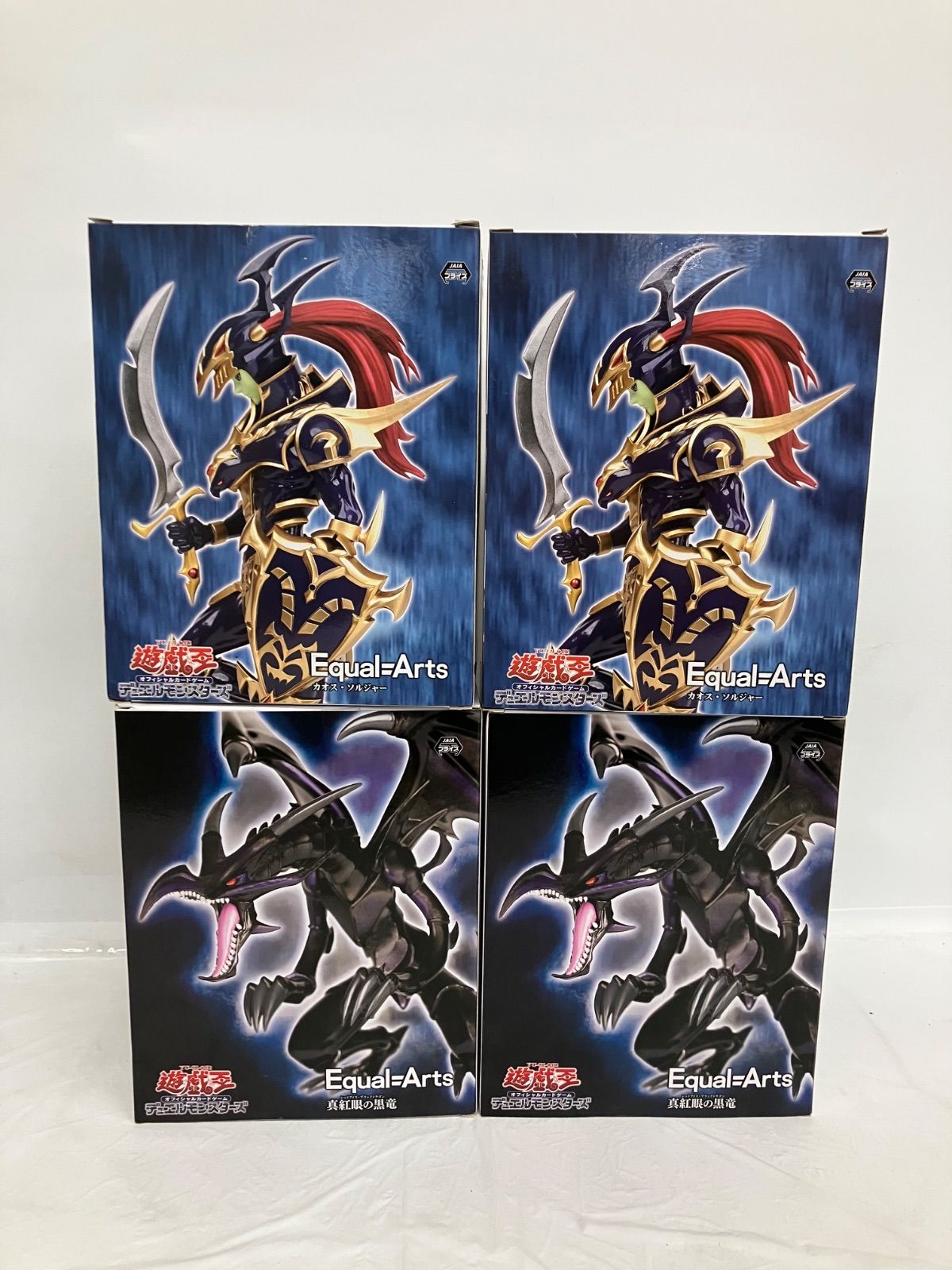 未開封 遊戯王 Equal Arts レッドアイズ カオスソルジャー フィギュア 