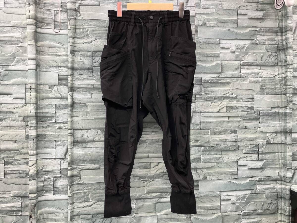 adidas/綿パン/×Y3 RIPSTOP UTILITYPANTS BLK/アディダス/夏