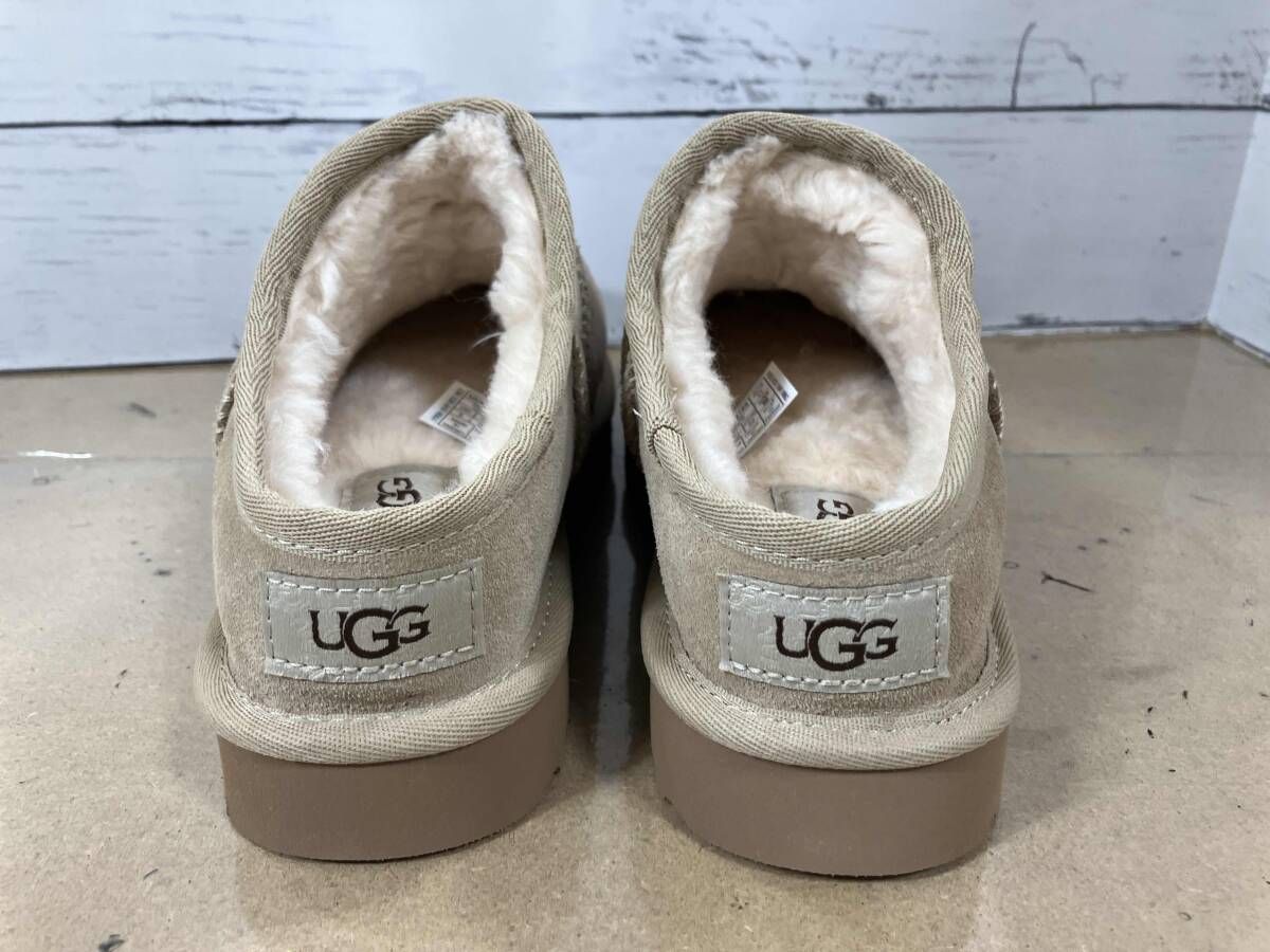 UGG アグ 22 サンダル モコモコサンダル ベージュ JAPAN22 冬 - メルカリ