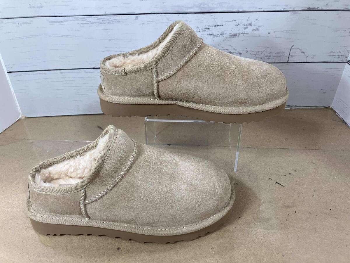 UGG アグ 22 サンダル モコモコサンダル ベージュ JAPAN22 冬 - メルカリ
