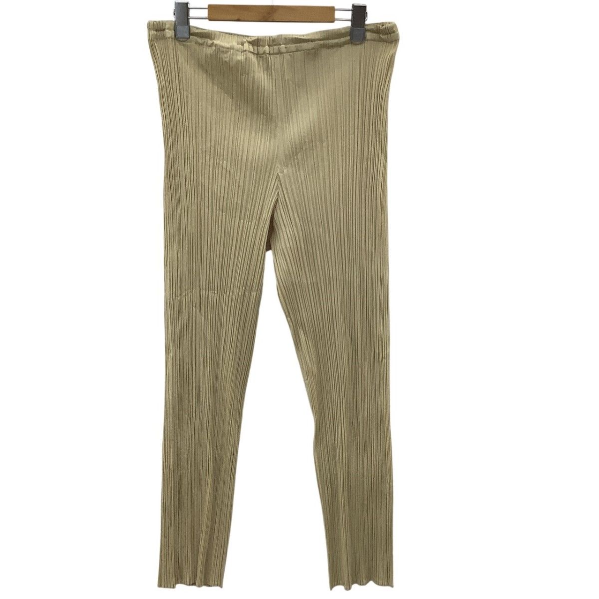 ISSEY MIYAKE イッセイミヤケ PLEATS PLEASE パンツ SIZE 1 PP04-JF609 ベージュ