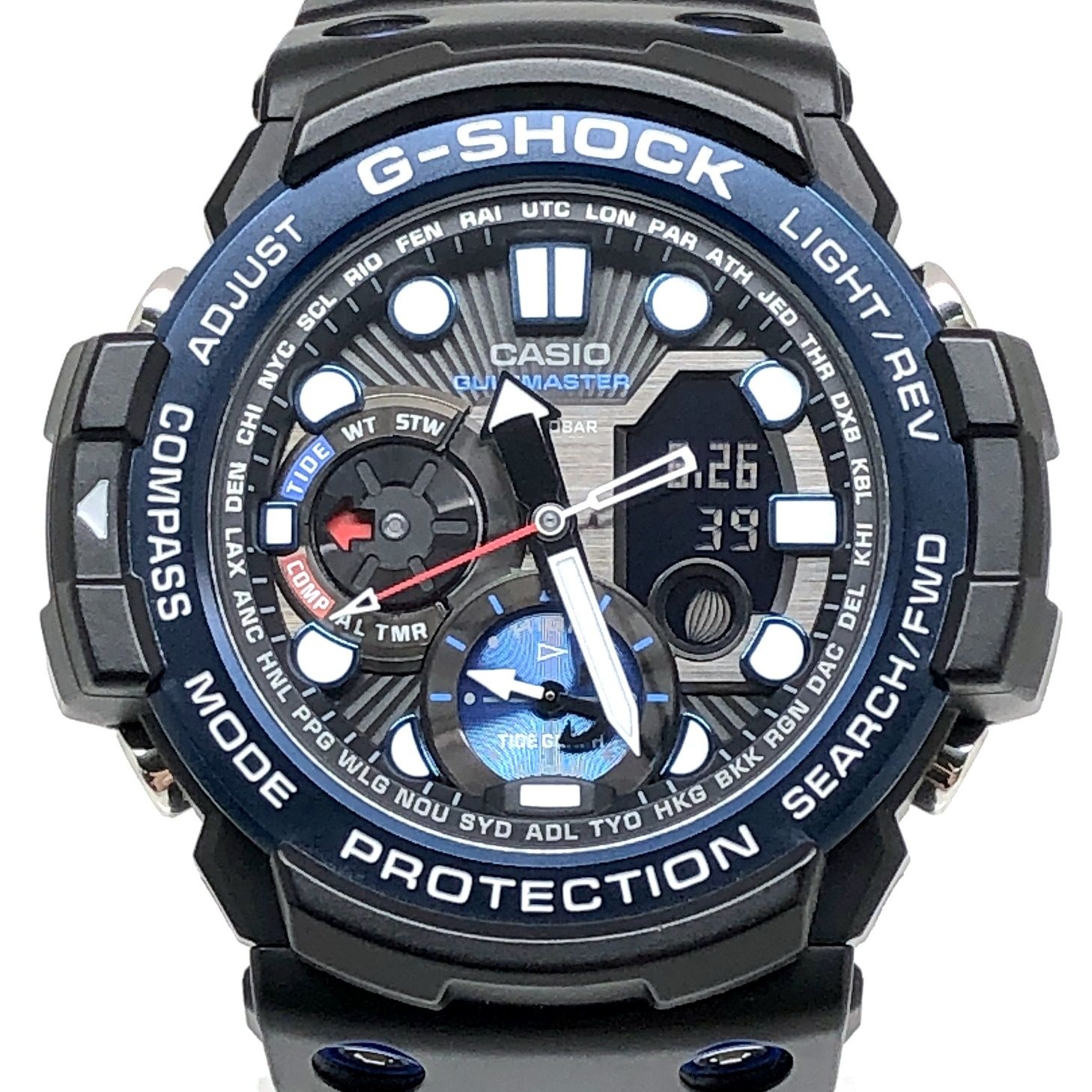 G-SHOCK ジーショック GN-1000B-1A GULFMASTER ガルフマスター ツインセンサー搭載 メタリックブルー 2015年8月発売