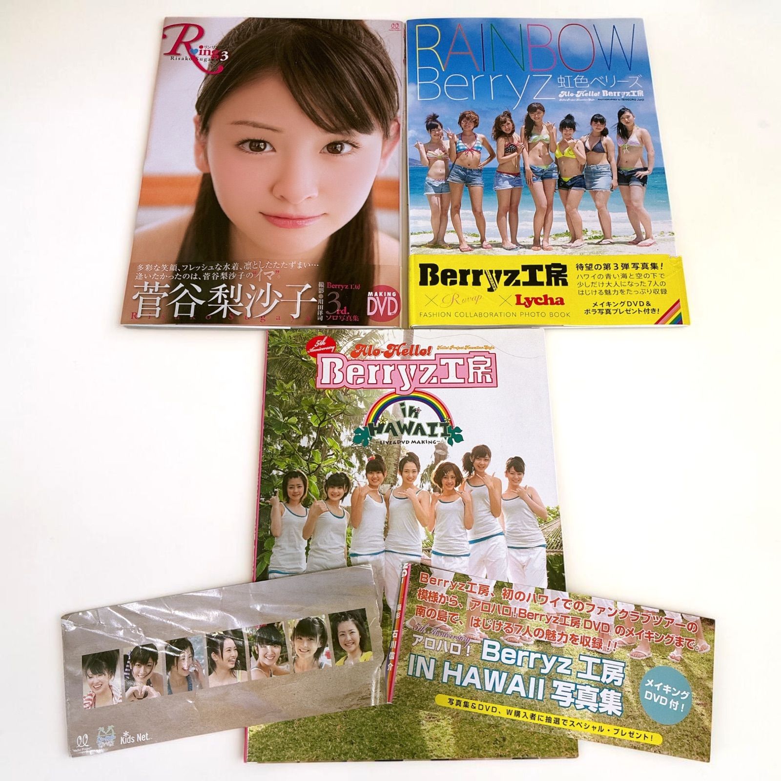 Berryz工房 菅谷梨沙子 写真集 ベリーズ工房 まとめ 3冊セット ハワイ