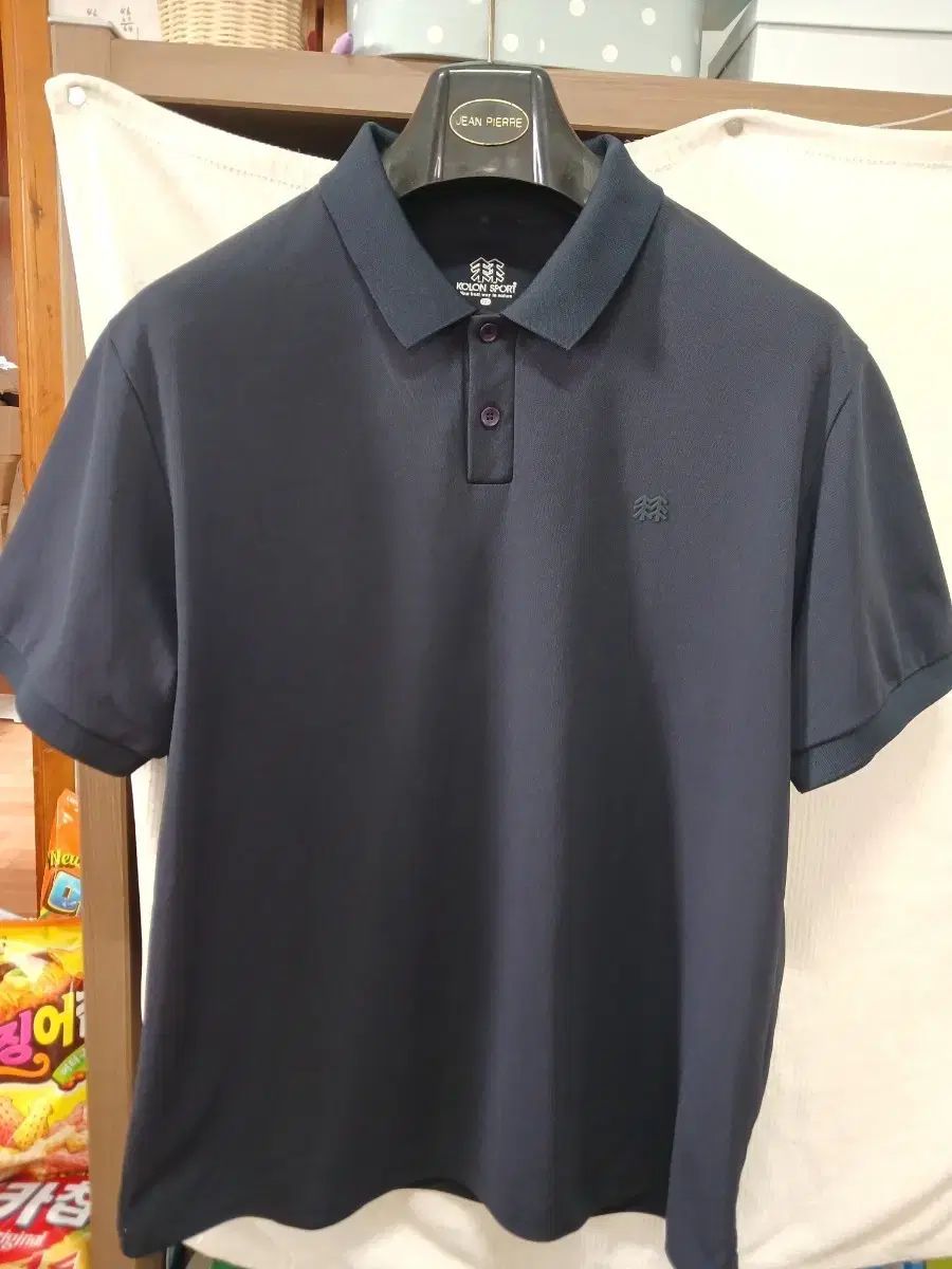 KOLON SPORT コーロンスポーツ メンズ カラーTシャツ ネイビー 105