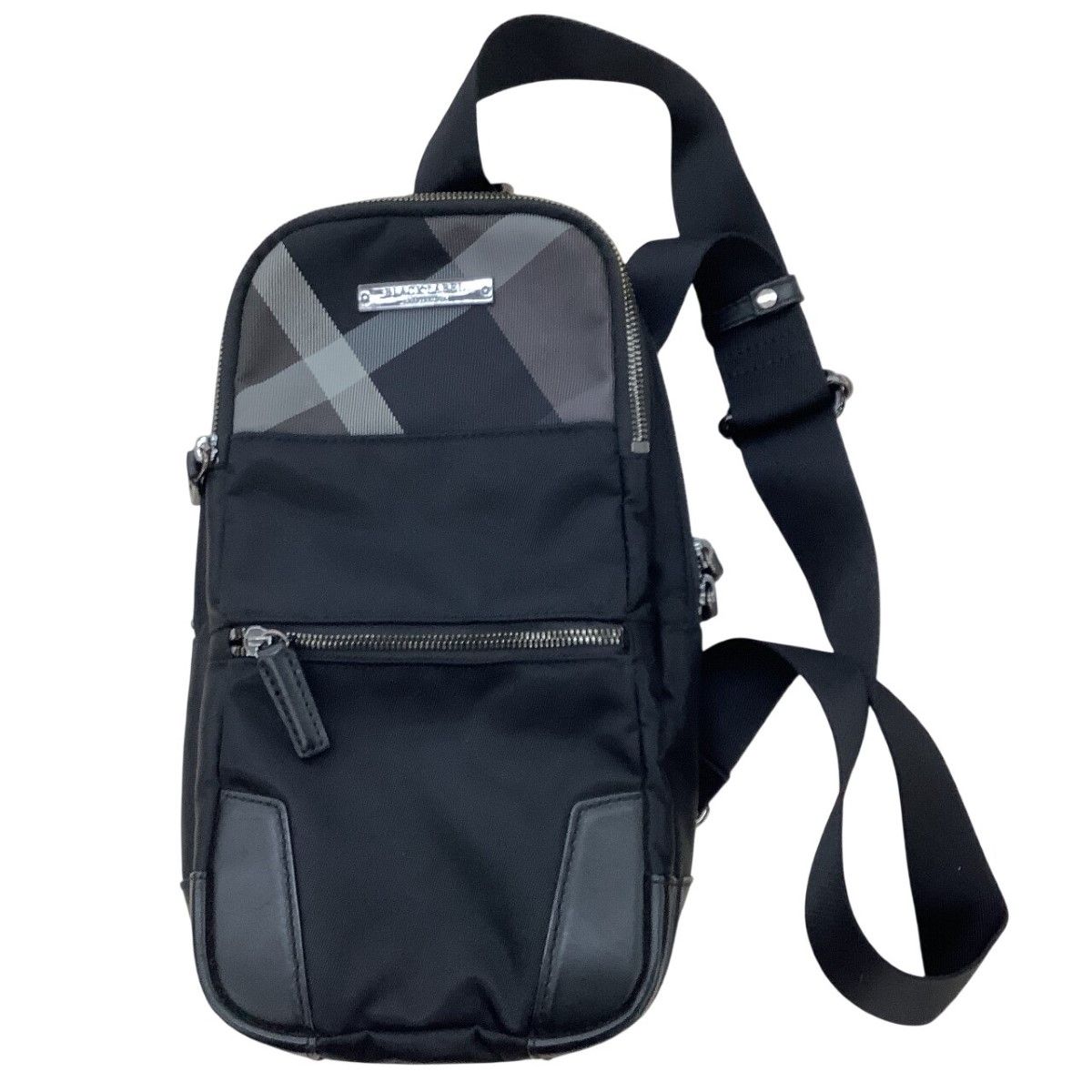 BLACK LABEL CRESTBRIDGE ブラックレーベル・クレストブリッジ メンズ ボディバッグ ブラック