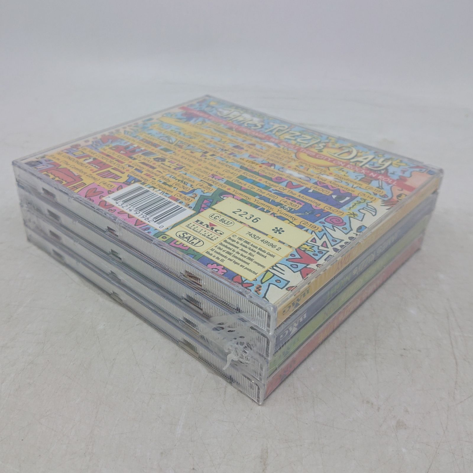 未開封】ジェームス・リジィ CD4枚組 James Rizzi's Day オムニバス