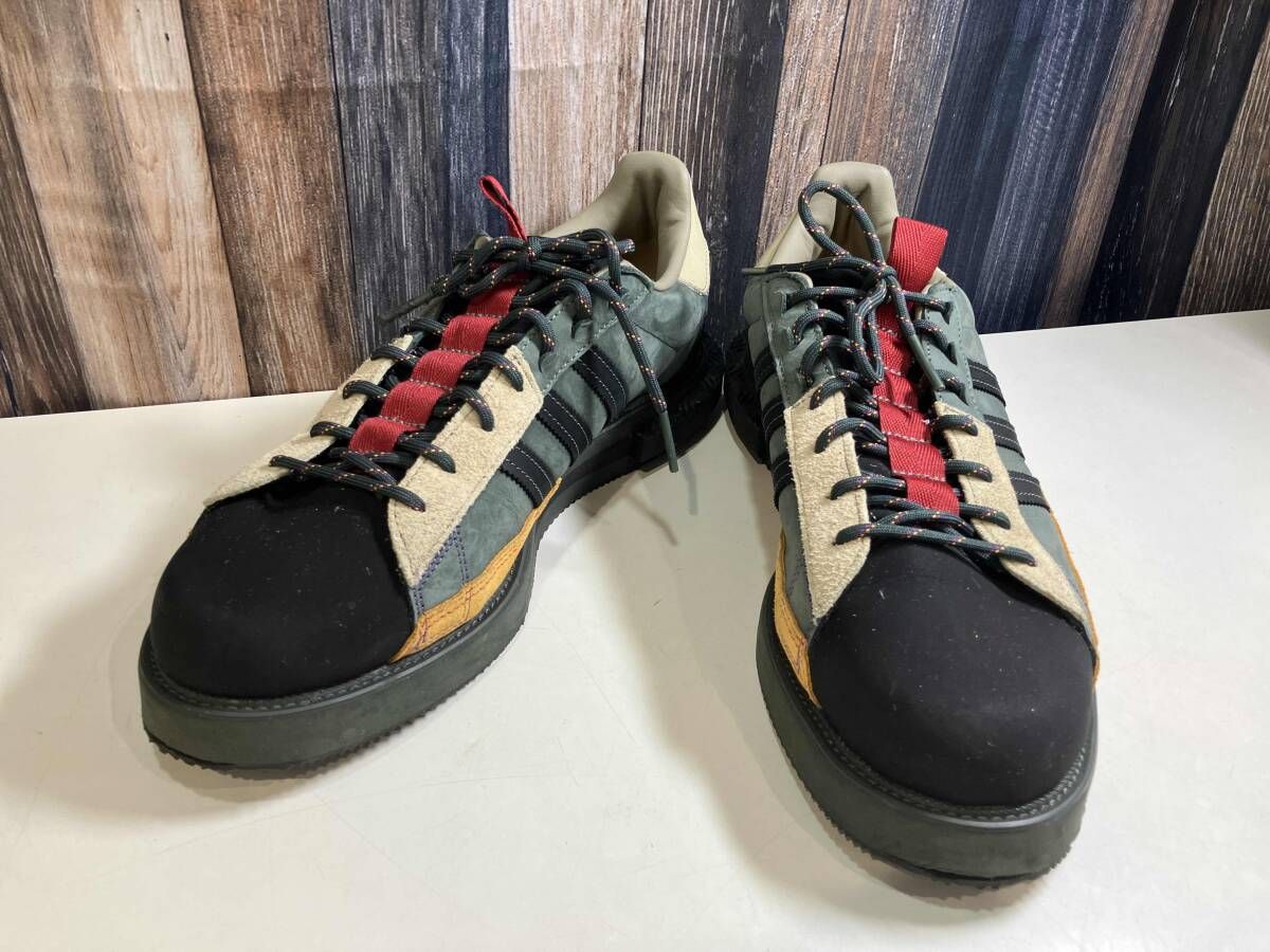 adidas アディダスMFX REBOOT LOW リブート ロー ブラック×グリーンxレッドxイエロー GX1359 29.5cm