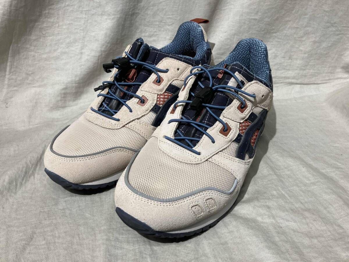 ASICS Gel-Lyte3 F460424 サイズ26cm ベージュ ブルー アシックス スニーカー