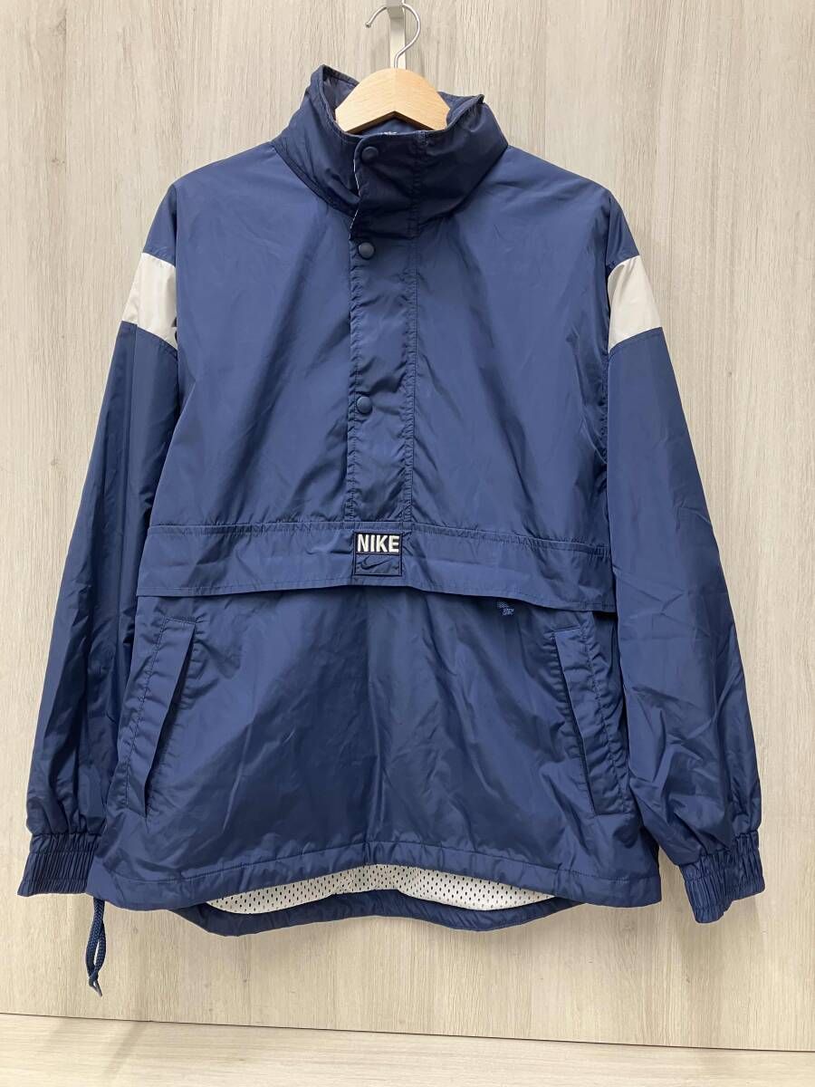 NIKE ナイキ 銀タグ 90s アノラックパーカー Mサイズ ネイビー