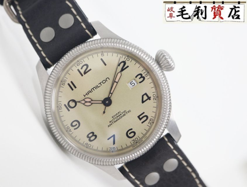 ハミルトン HAMILTON カーキ フィールド パイオニア 42 H60455593 未