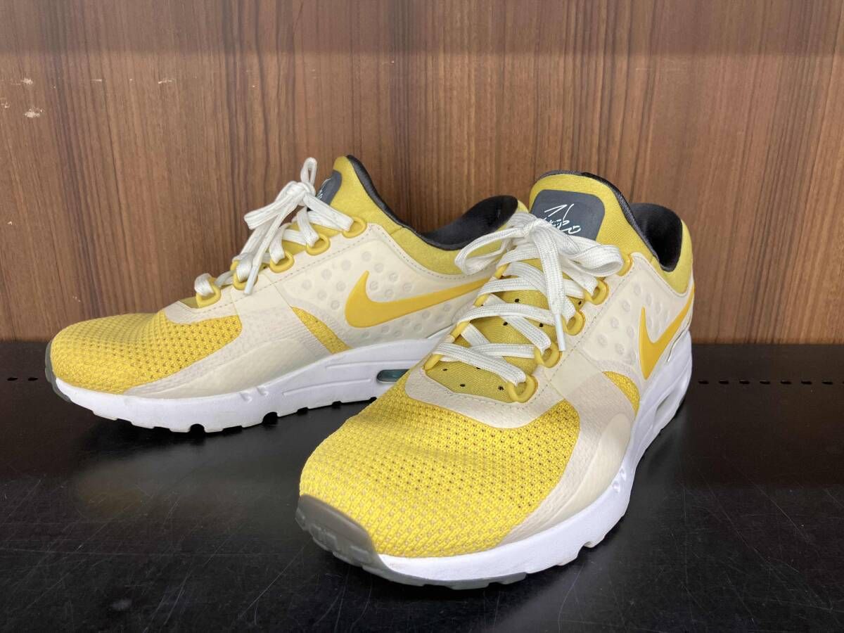 NIKE AIR MAX ZERO QS 789695-100 イエロー 26.5cm