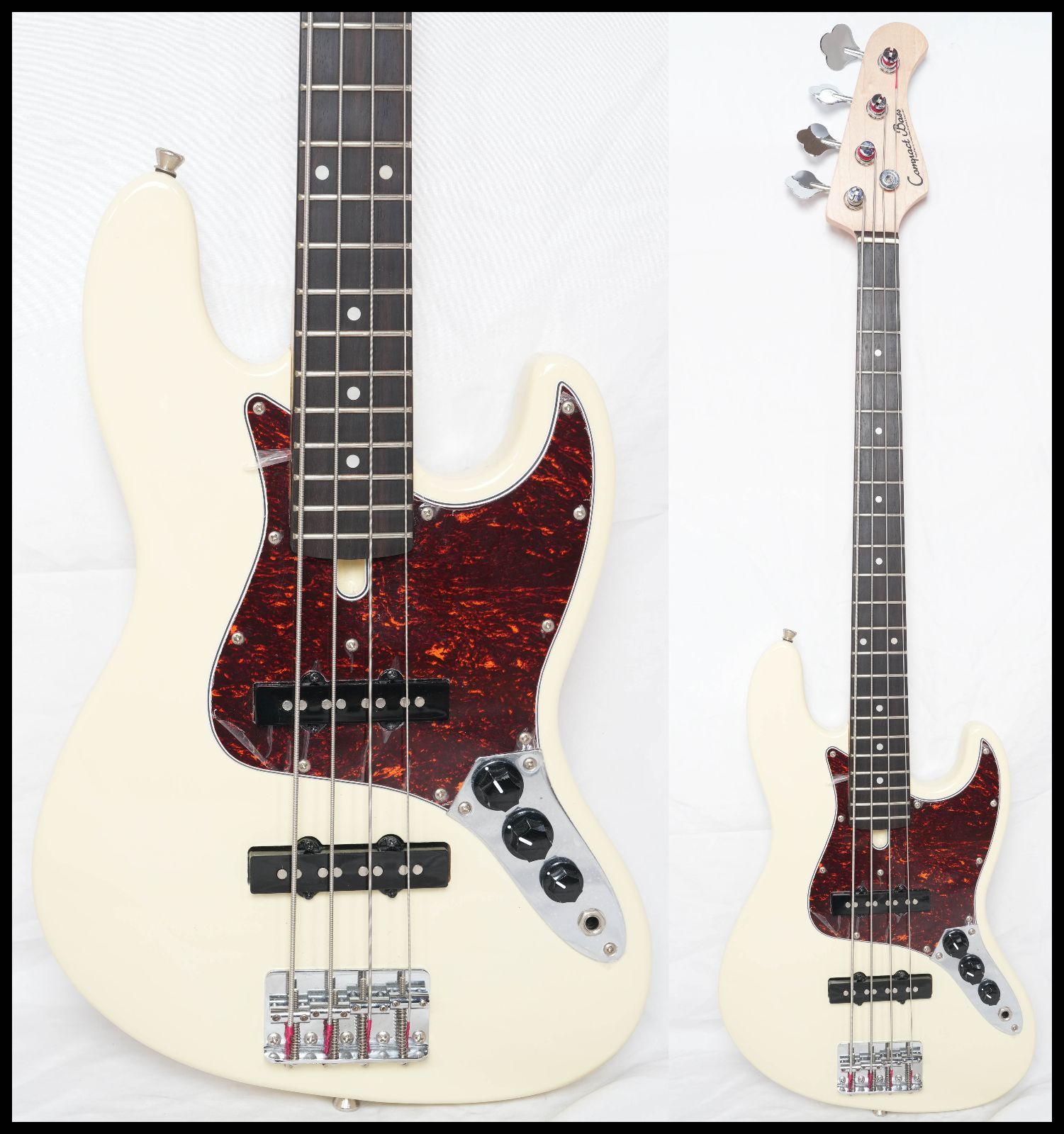 ☆Compact Bass by Deviser CJB-60/B VWH キッズサイズ コンパクト