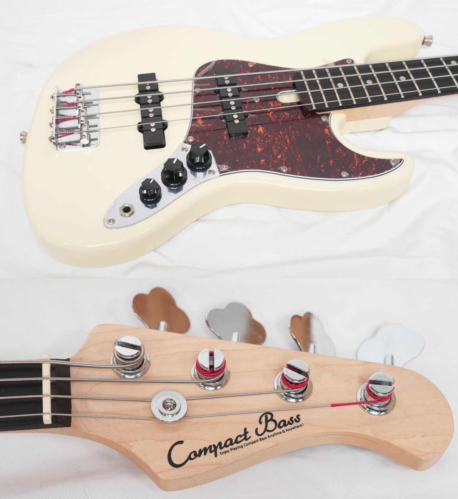 ☆Compact Bass by Deviser CJB-60/B VWH キッズサイズ コンパクト