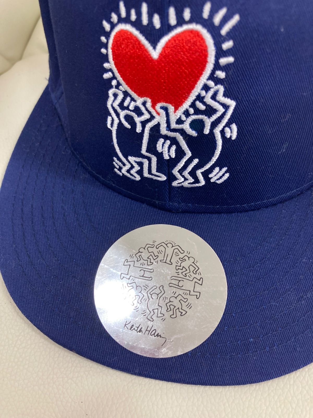 送料無料☆Keith Haring キースヘリング☆キャップ 帽子☆フリーサイズ