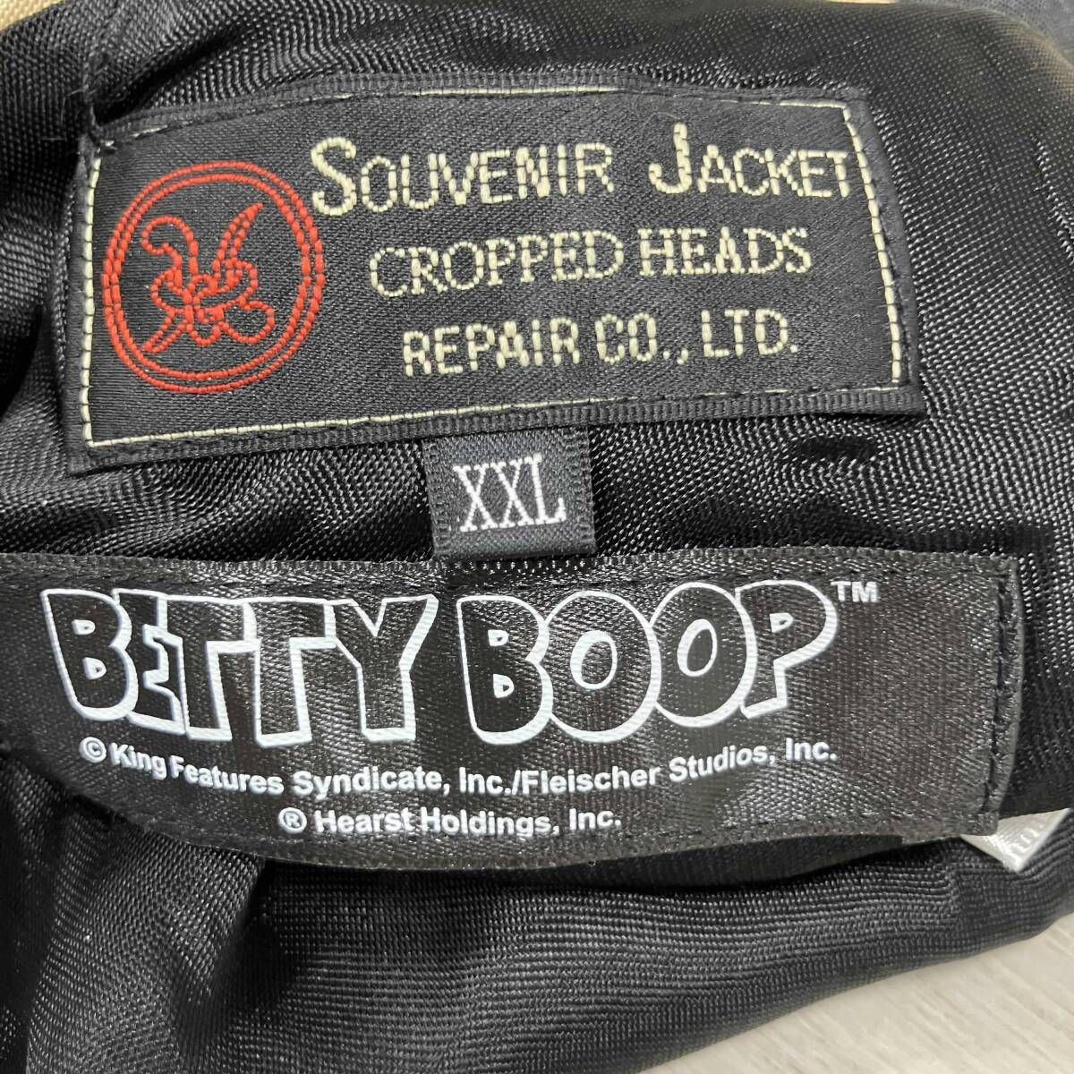 SOUVENIR JACKET BETTYBOOP/スカジャン 【激レア】クロップドヘッズ