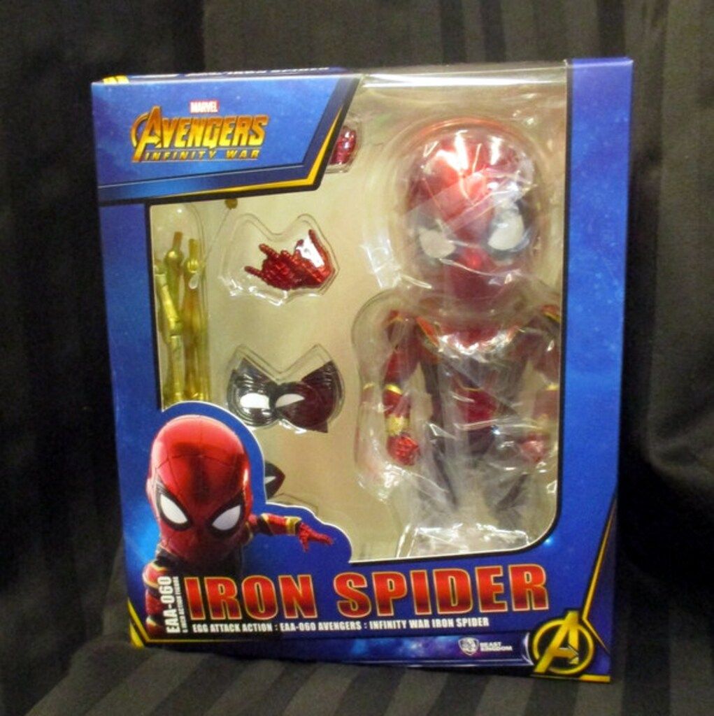 BEAST KINGDOM EGG ATTACK ACTION IRON SPIDER
