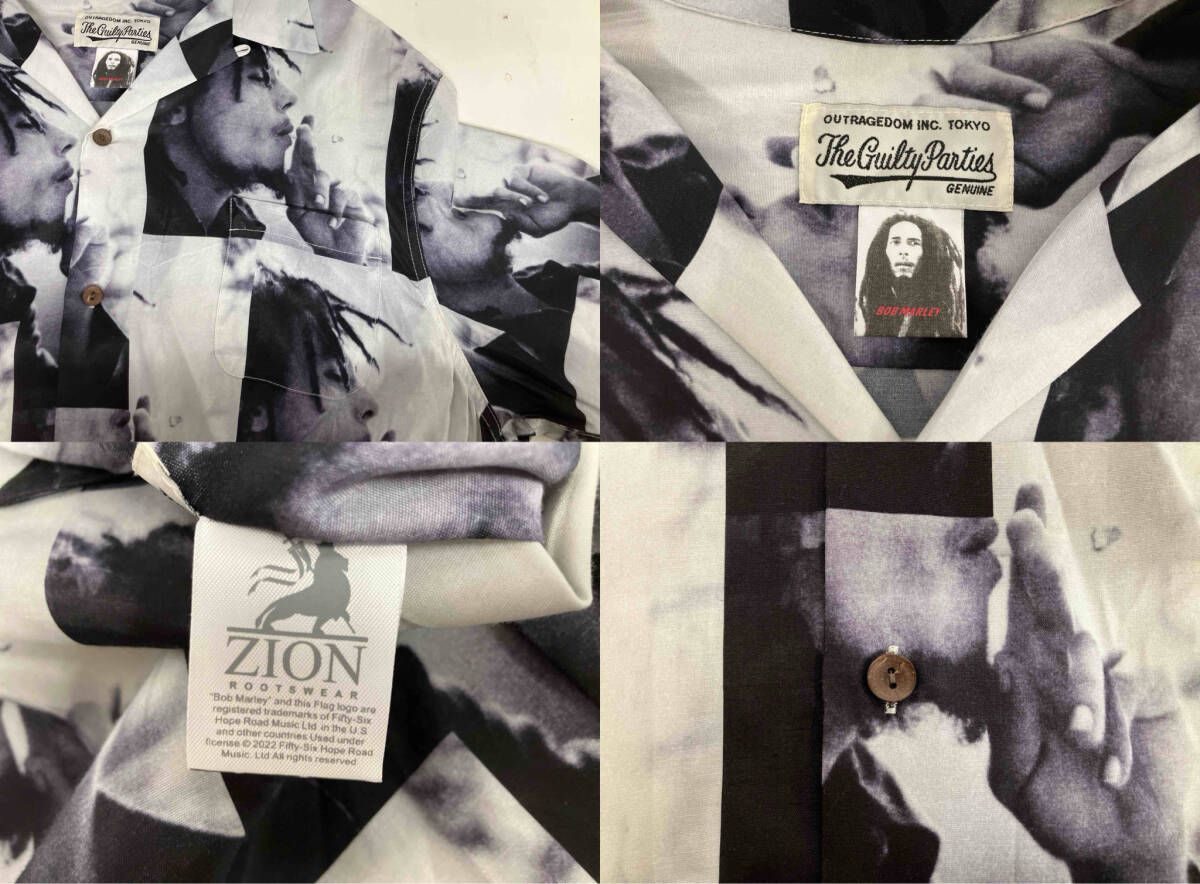 WACKO MARIA ×BOB MARLEY ワコマリア×ボブ・マーリー ハワイアンシャツ