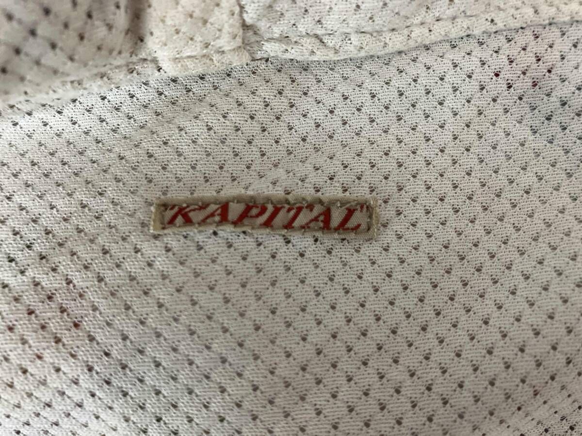 KAPITAL キャピタル ナイロンジャケット L パッチワーク柄 秋 - メルカリ