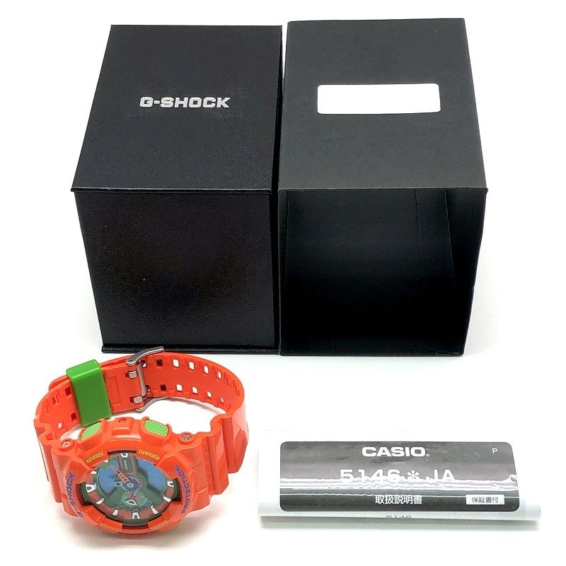 G-SHOCK ジーショック GA-110A-4 ハイパーカラーズ ビッグケース 光沢