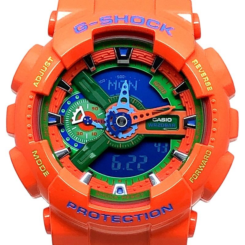 G-SHOCK ジーショック GA-110A-4 ハイパーカラーズ ビッグケース 光沢