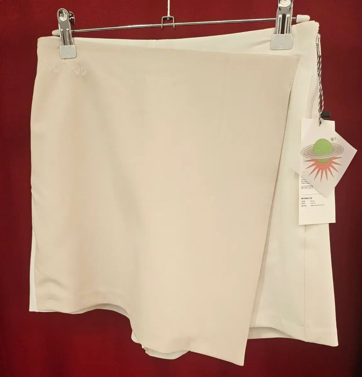 P No'rrob ラップスタイル ゴルフ ハーフパンツ ショーツ アイボリー 新品 1