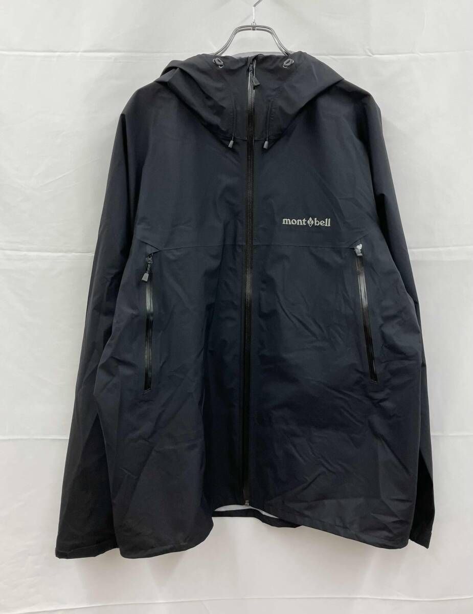 mont-bell マウンテンパーカー Mサイズ ブラック/グレー mont-bell モンベル マウンテンパーカー 2328321 ストームクルーザー