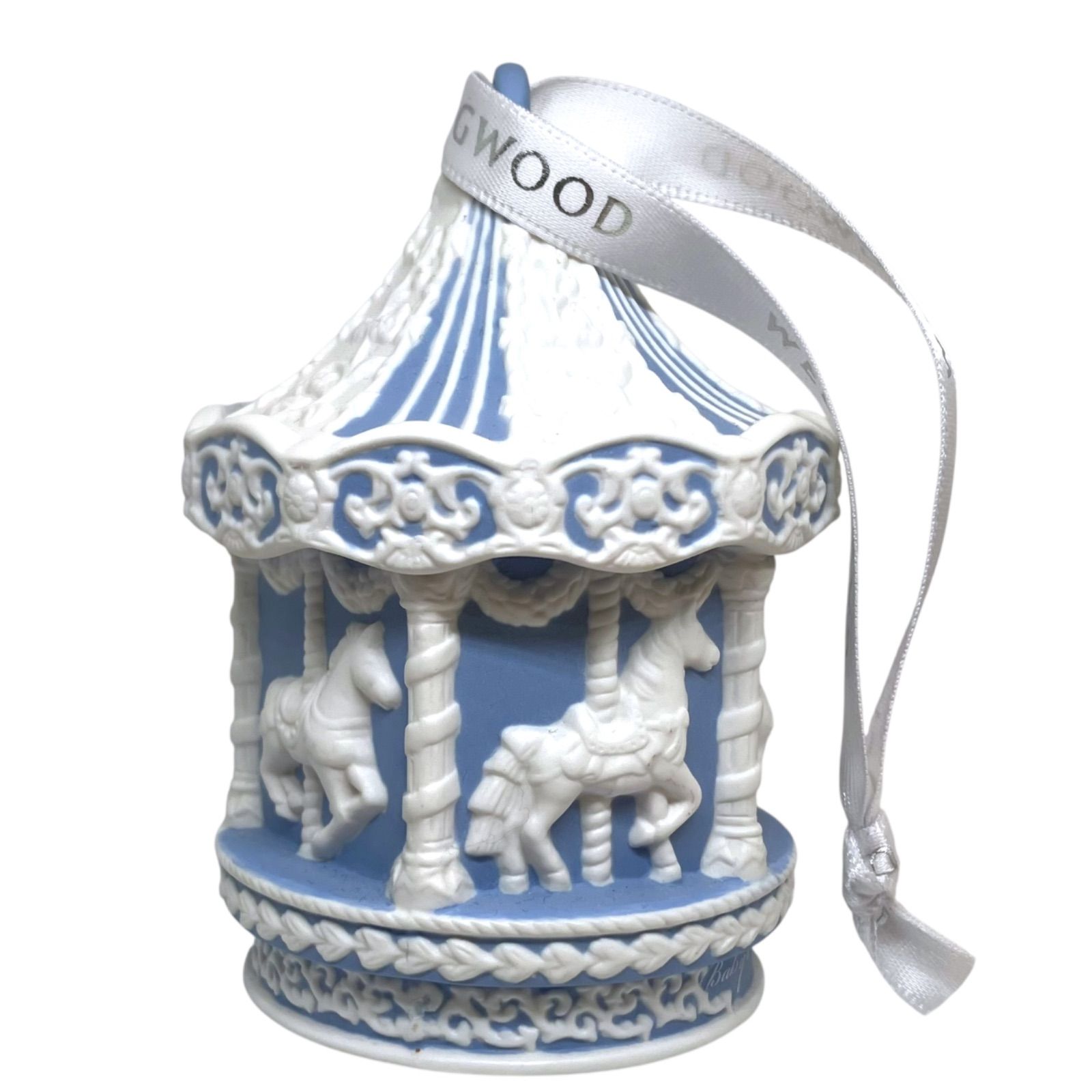  オーナメント 2014 ブルー カルーセル ウェッジウッド 馬 WEDGWOOD ウェッジウッド CHRISTMAS クリスマスオーナメント