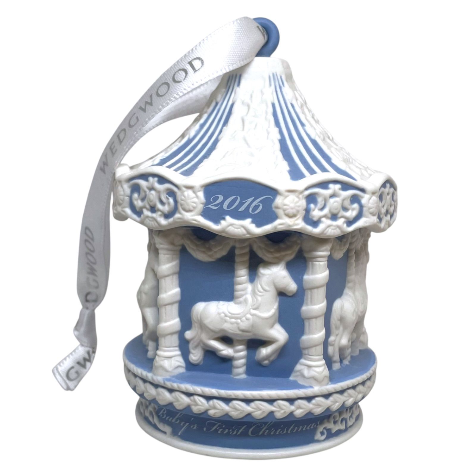 ウェッジウッドオーナメント2016年 カルーセル WEDGWOOD ウェッジウッド CHRISTMAS クリスマスオーナメント