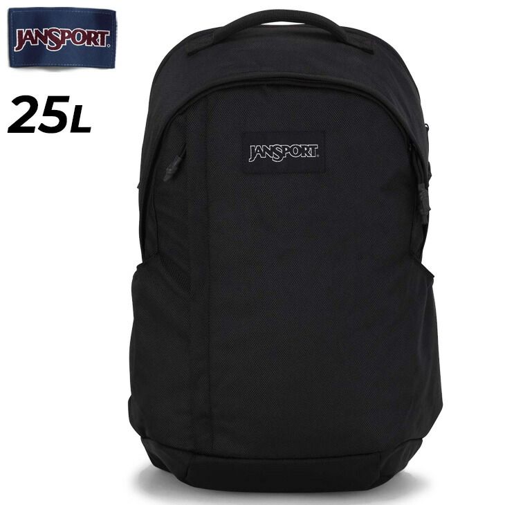 ジャンスポーツ リュックサック 25L メンズ レディース JANSPORT STATION PACK ステーションパック 男女兼用 ビジネスリュック 鞄 バックパック 黒 ブラック 高機能 PCスリーブ アメカジ /JS0A85NX