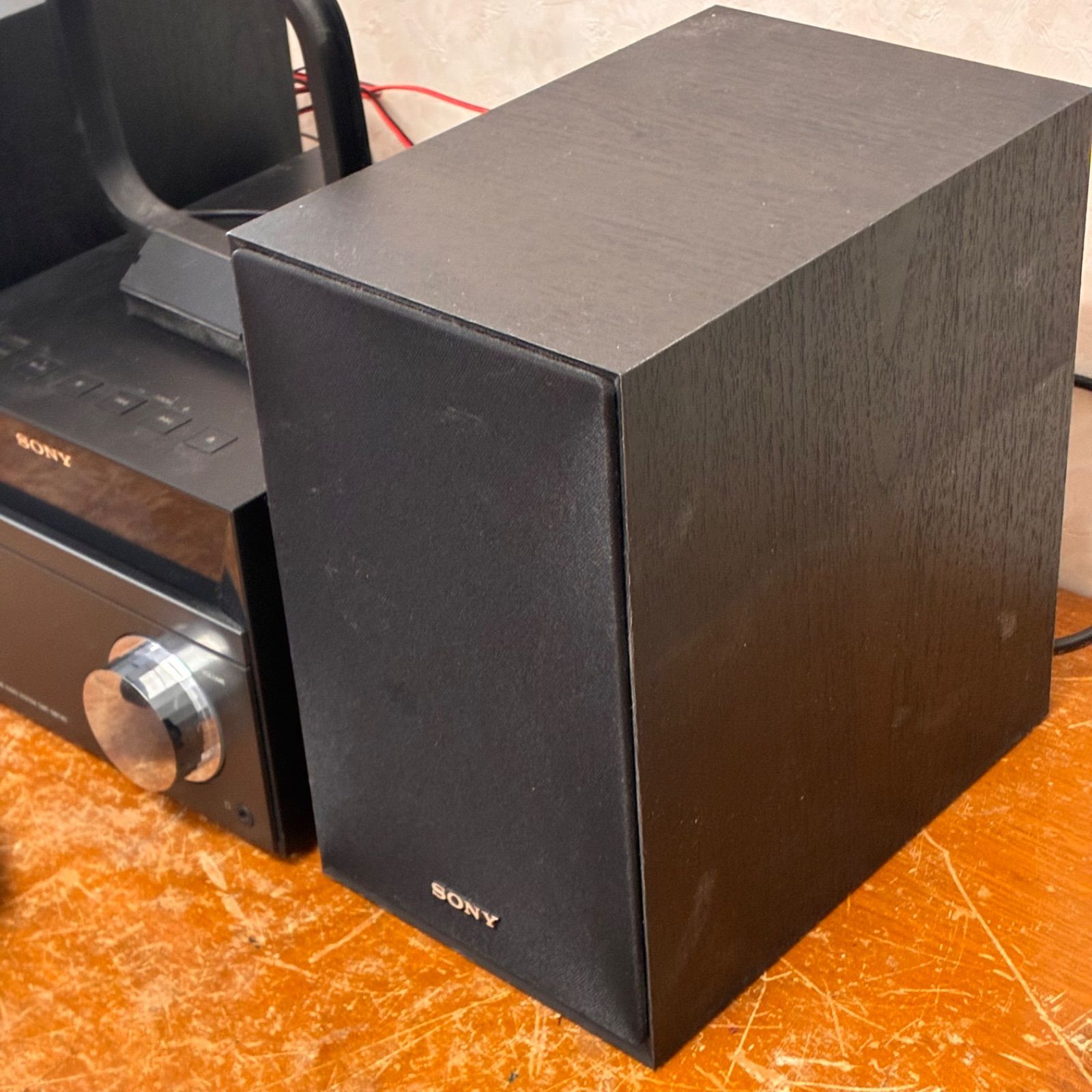 訳あり】SONY ミニコンポ CMT-SBT40 - メルカリ