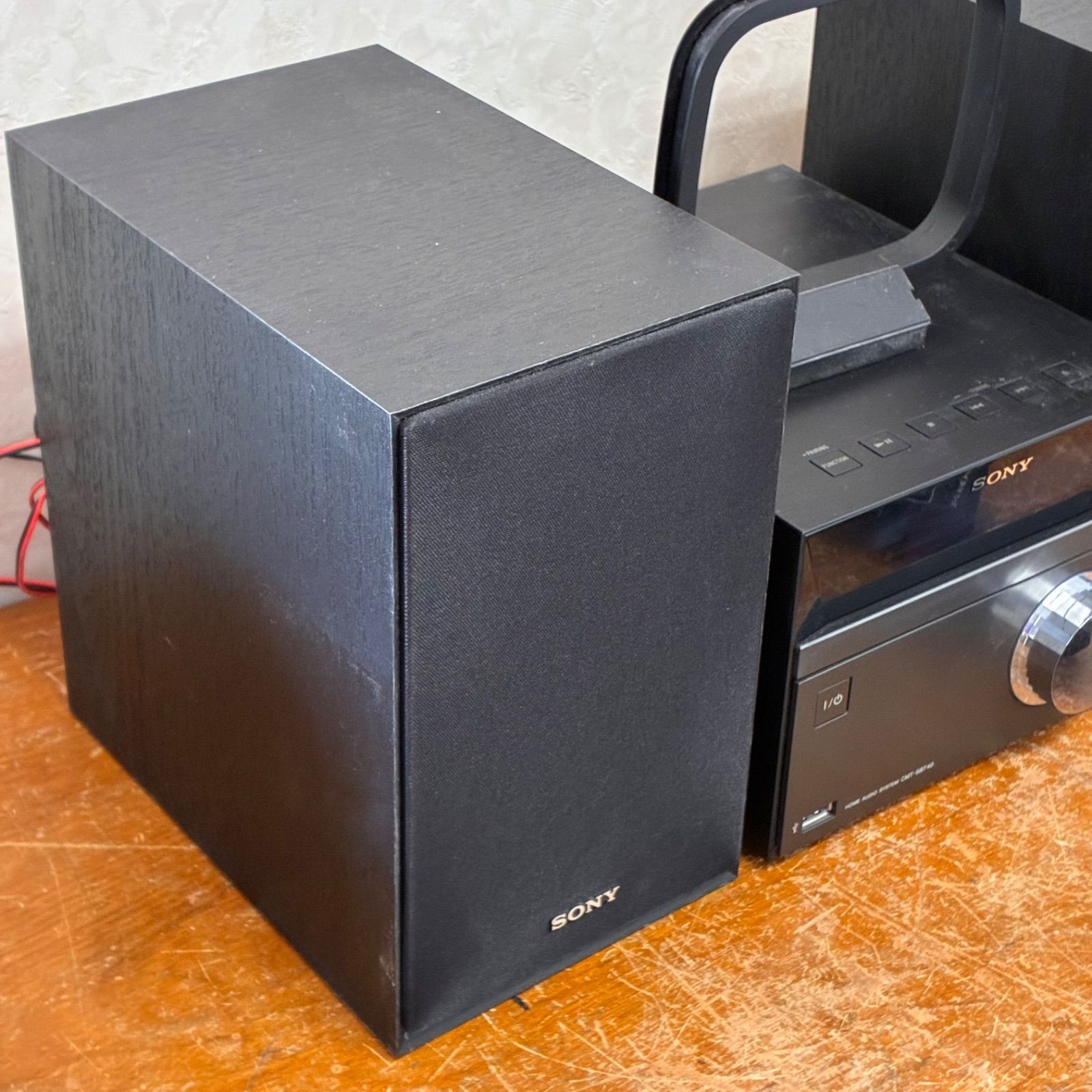 訳あり】SONY ミニコンポ CMT-SBT40 - メルカリ
