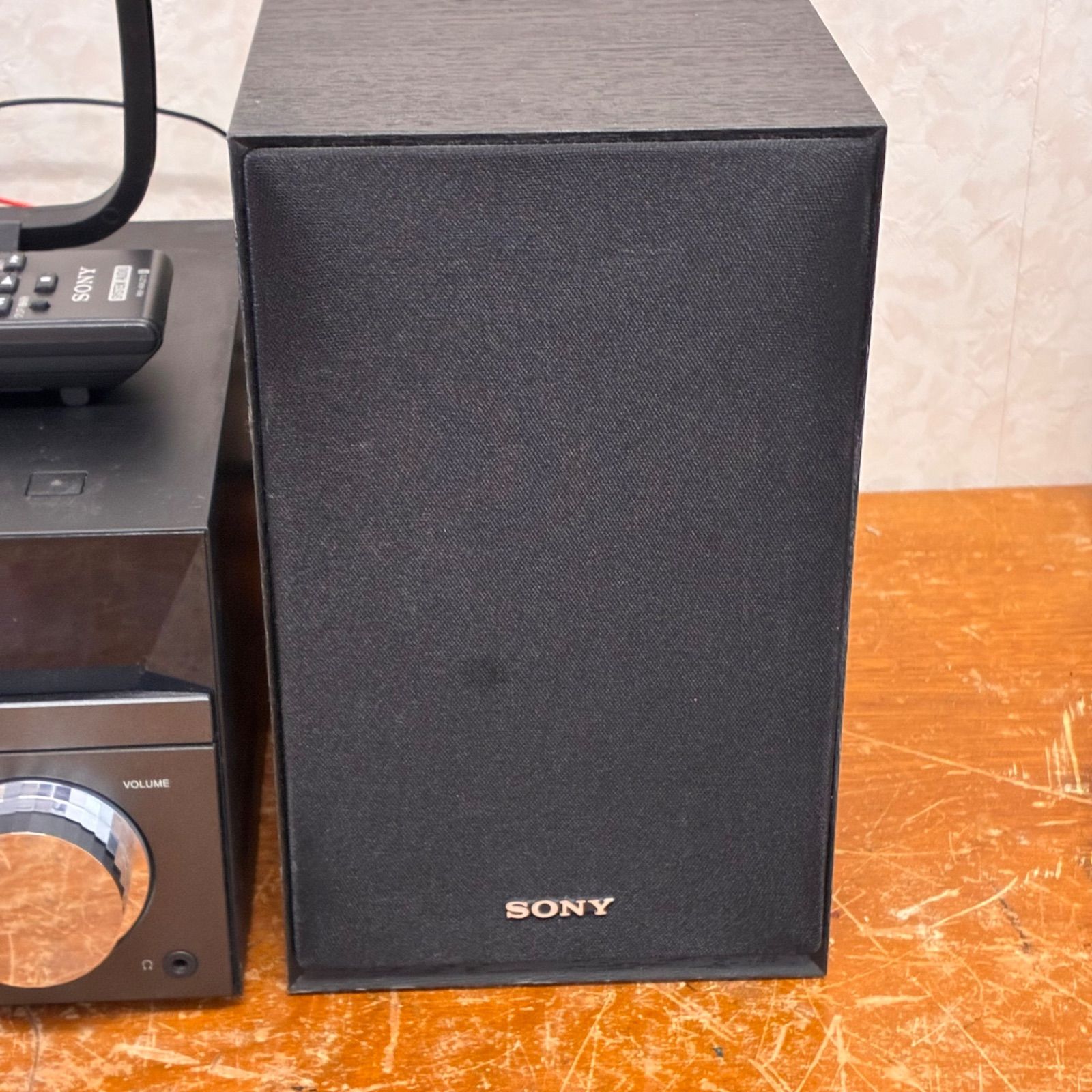 訳あり】SONY ミニコンポ CMT-SBT40 - メルカリ