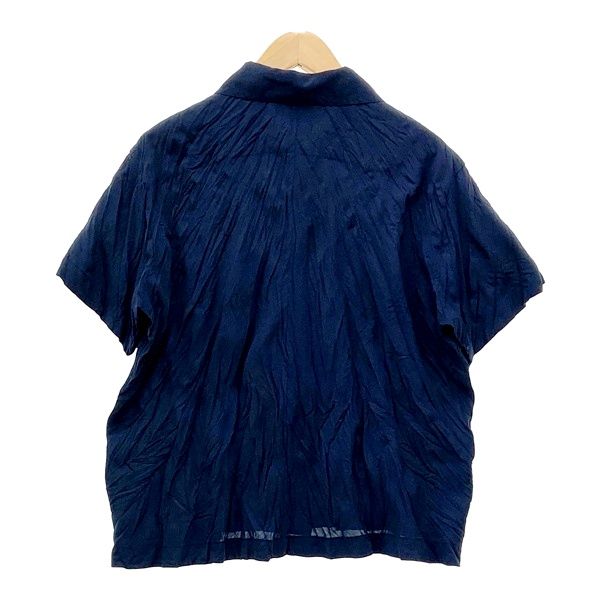 ISSEY MIYAKE イッセイミヤケ シワ加工半袖シャツ プリーツ シワ