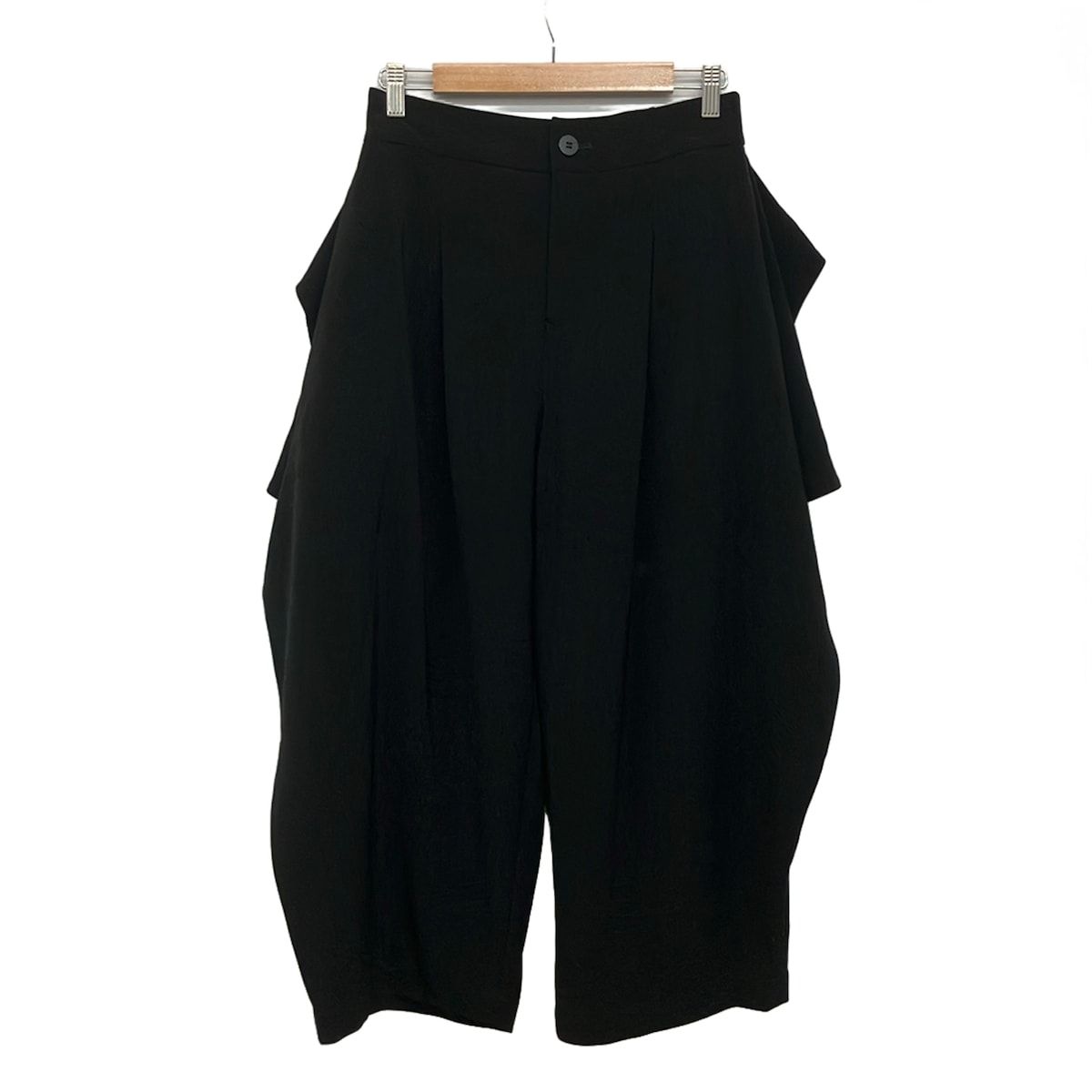 ISSEYMIYAKE(イッセイミヤケ) パンツ サイズ2 M レディース - 黒 フルレングス
