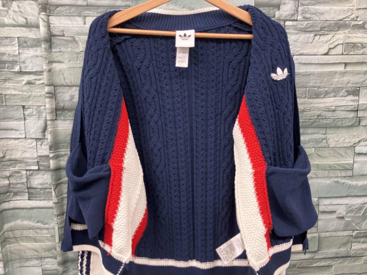 カーディガン レトロ リミックス adidas アディダス adidas