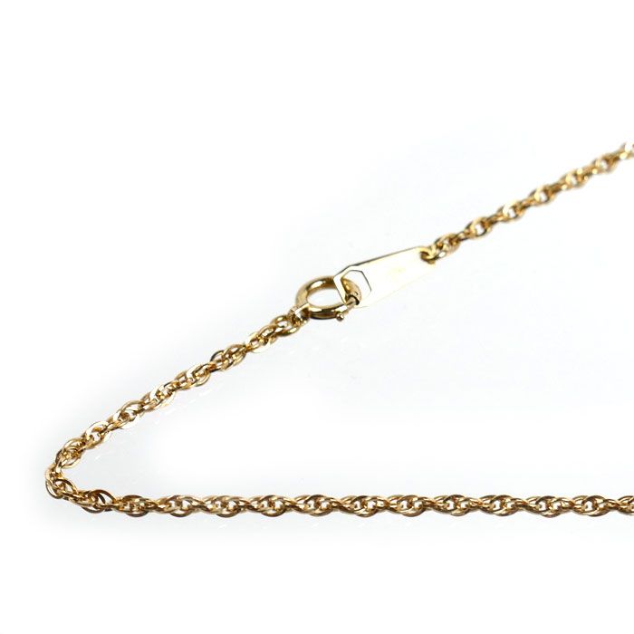 MIKIMOTO ミキモト K18YG イエローゴールド ネックレス 3.1g 40.5cm レディース 中古