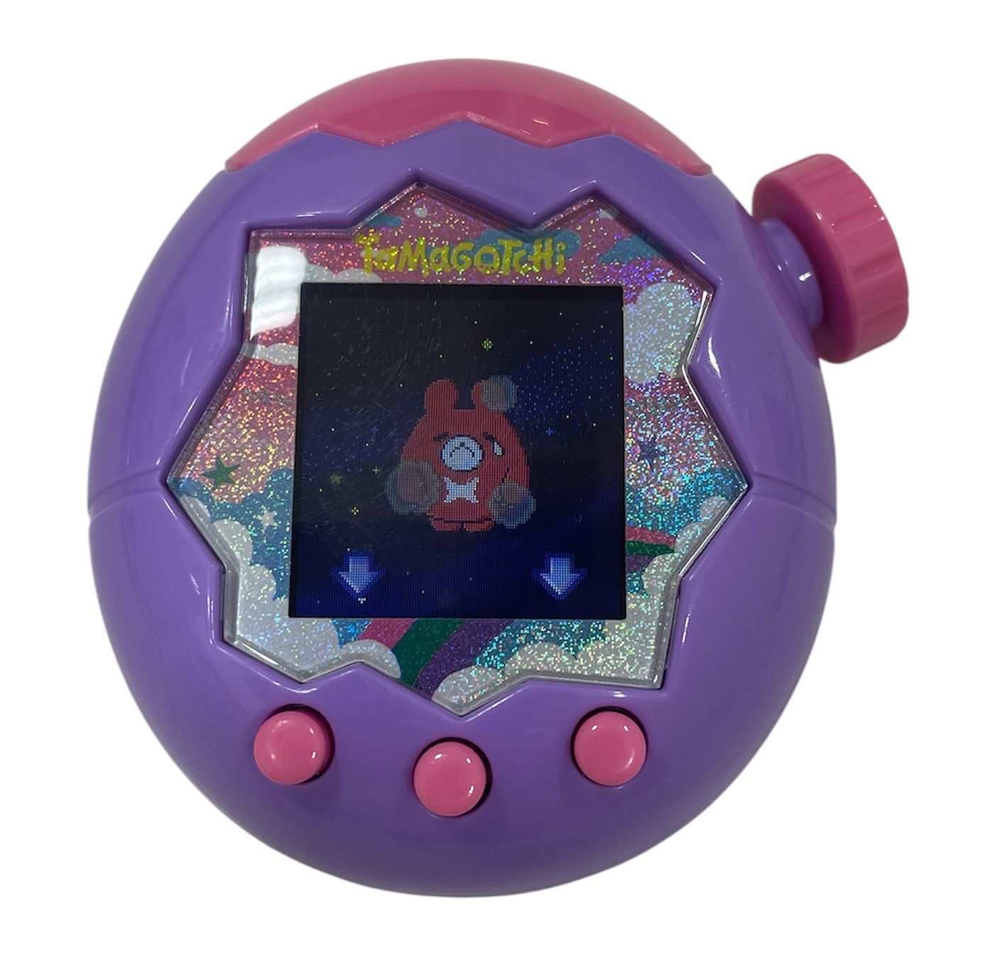 カントリードールバニーちゃん天使バニー付き()ピンクop水色リボン-超