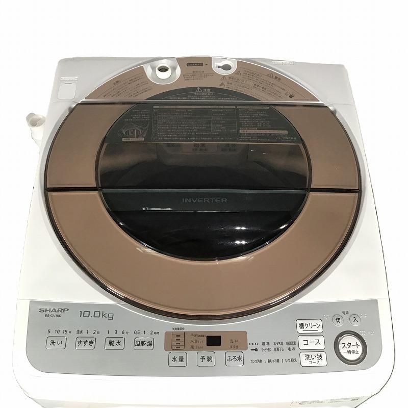 SHARP シャープ 洗濯機 全自動洗濯機 ES-GV10D - メルカリ