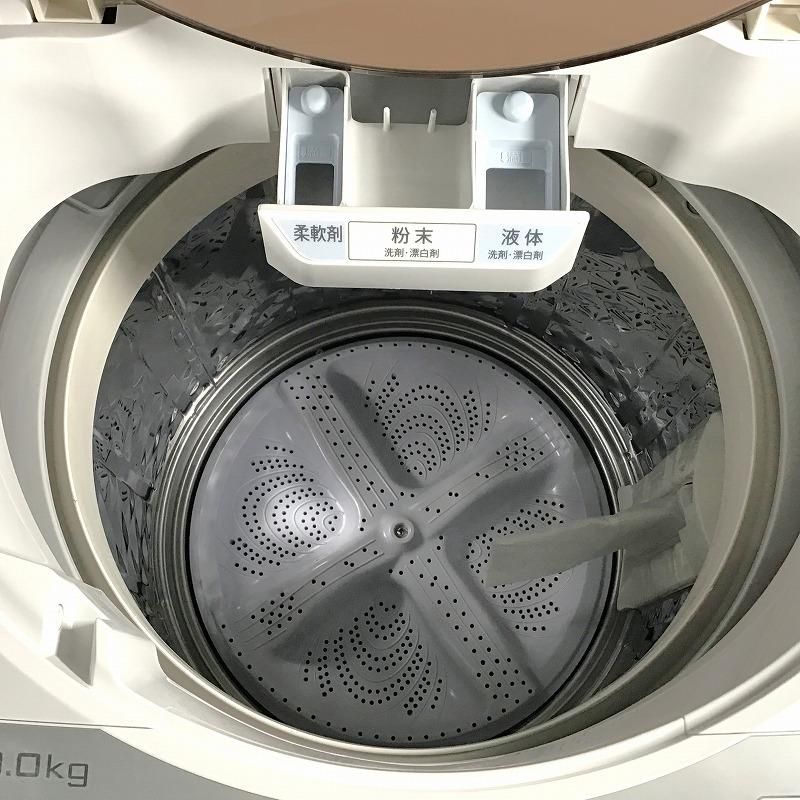 SHARP シャープ 洗濯機 全自動洗濯機 ES-GV10D - メルカリ